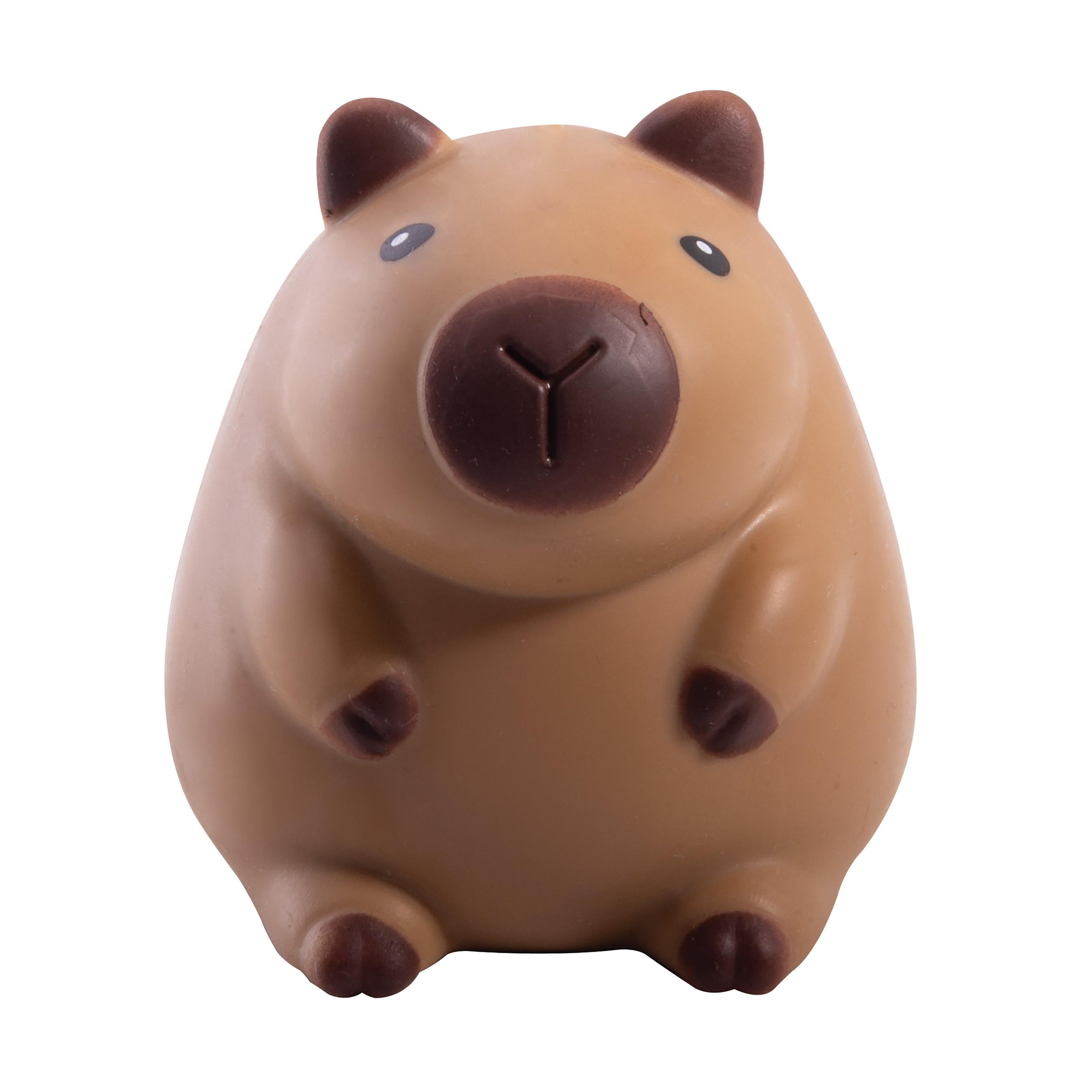Discovery Zone Squishy Capybara Cdu 12pcs Brown in Single