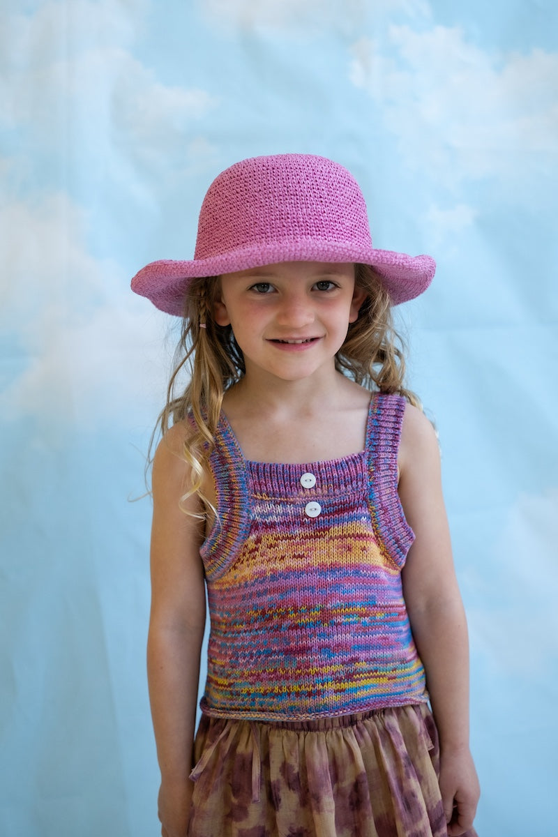 Grown Crochet Adjustable Hat - Floss in Default Title