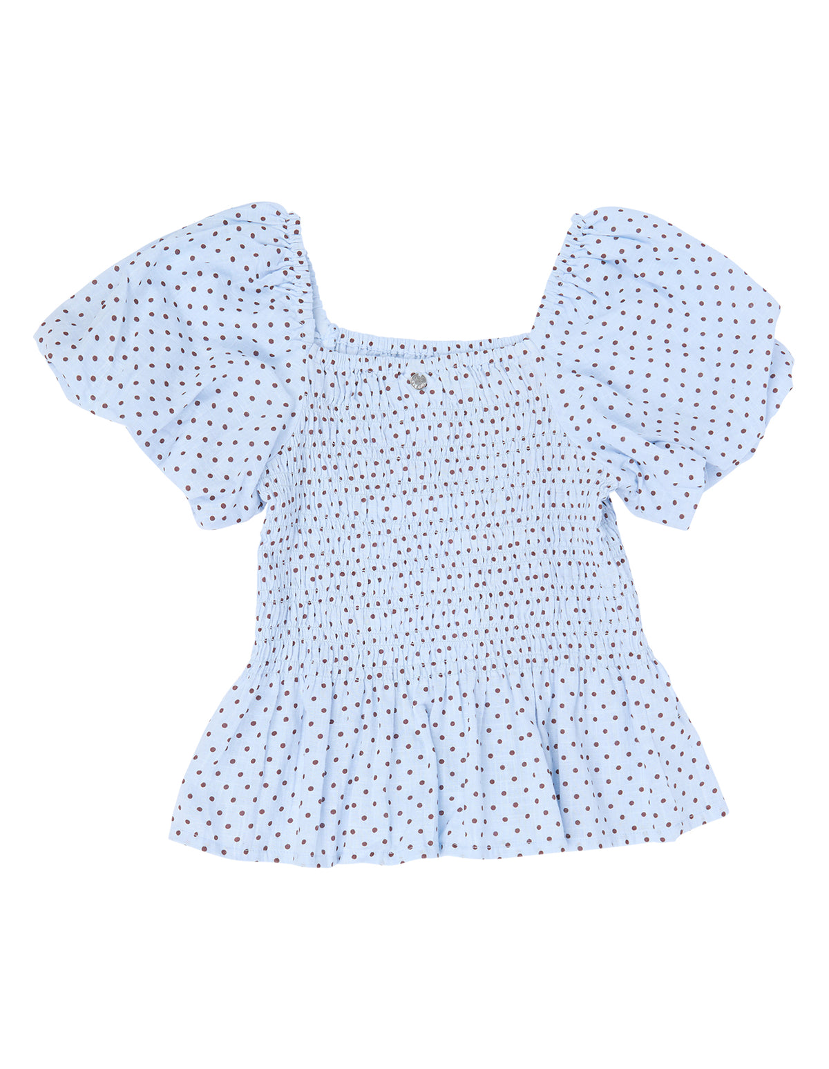 Eve Girl Bobbi Top (Size 8-16) in LIGHT BLUE