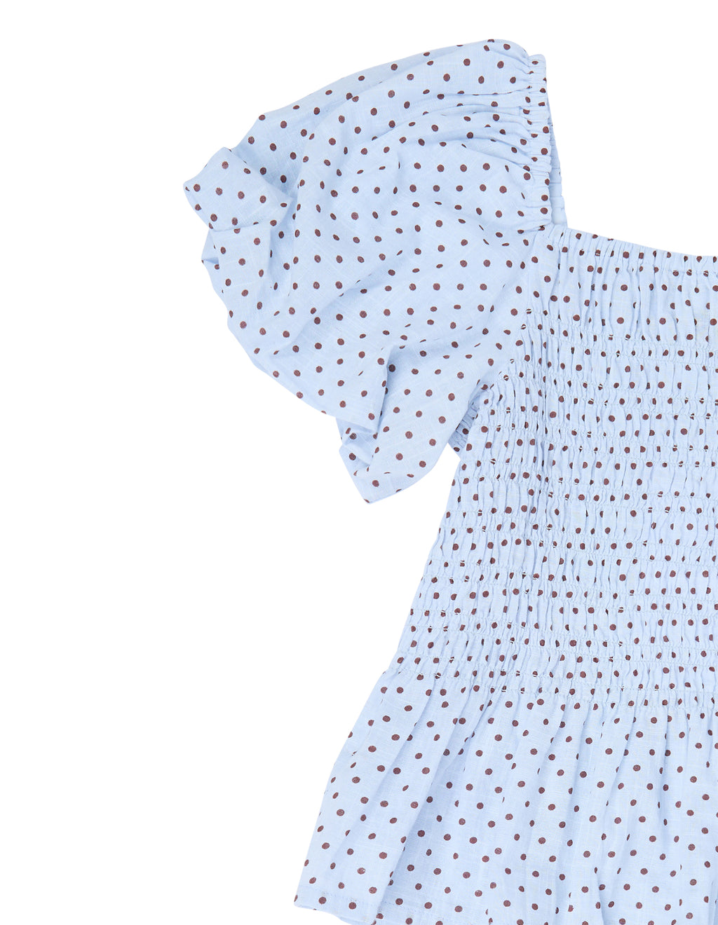 Eve Girl Bobbi Top (Size 8-16) in LIGHT BLUE