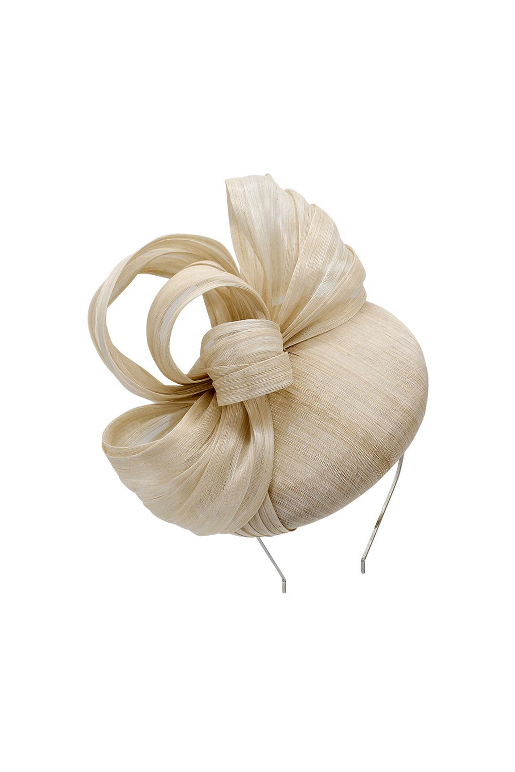 Morgan & Taylor Chantelle Fascinator in Natural Beige in Beige