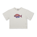 Grown Perch Fish Tee - Cream in Single