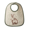 Nature Baby - Reversible Bib - Rabbitty Print (NBW25)
