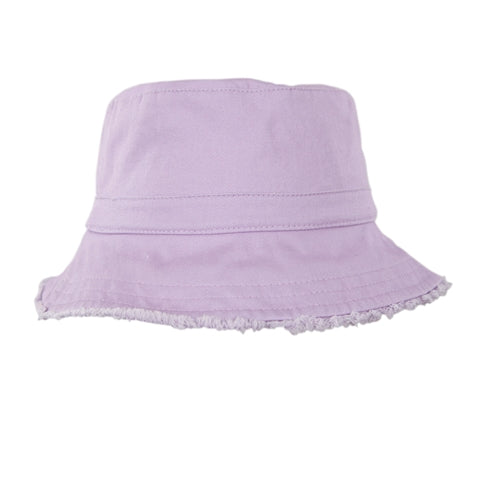 Acorn - Lavender Frayed Bucket Hat