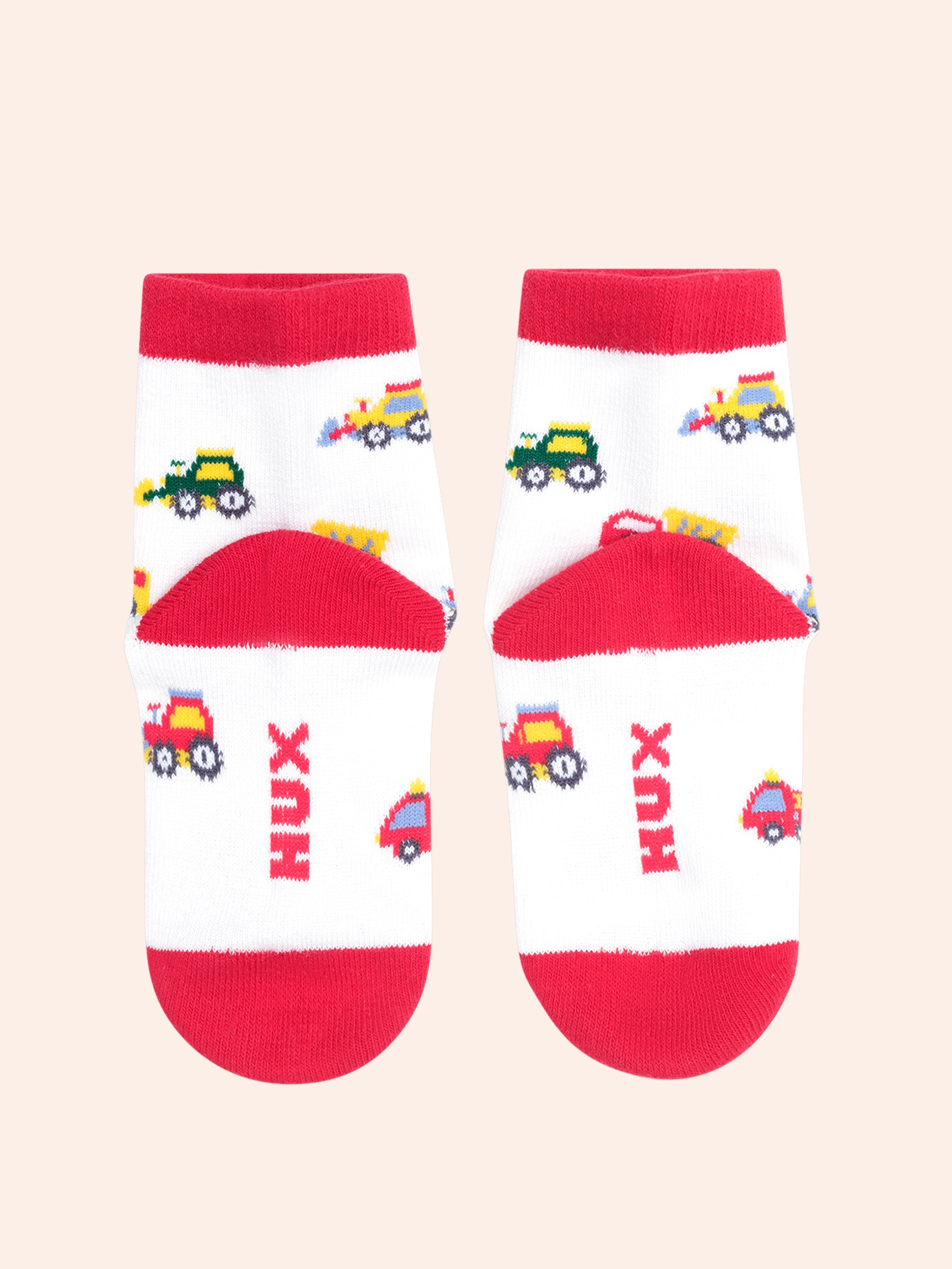 HUXBABY 3PK BOYS SOCKS in MULTI