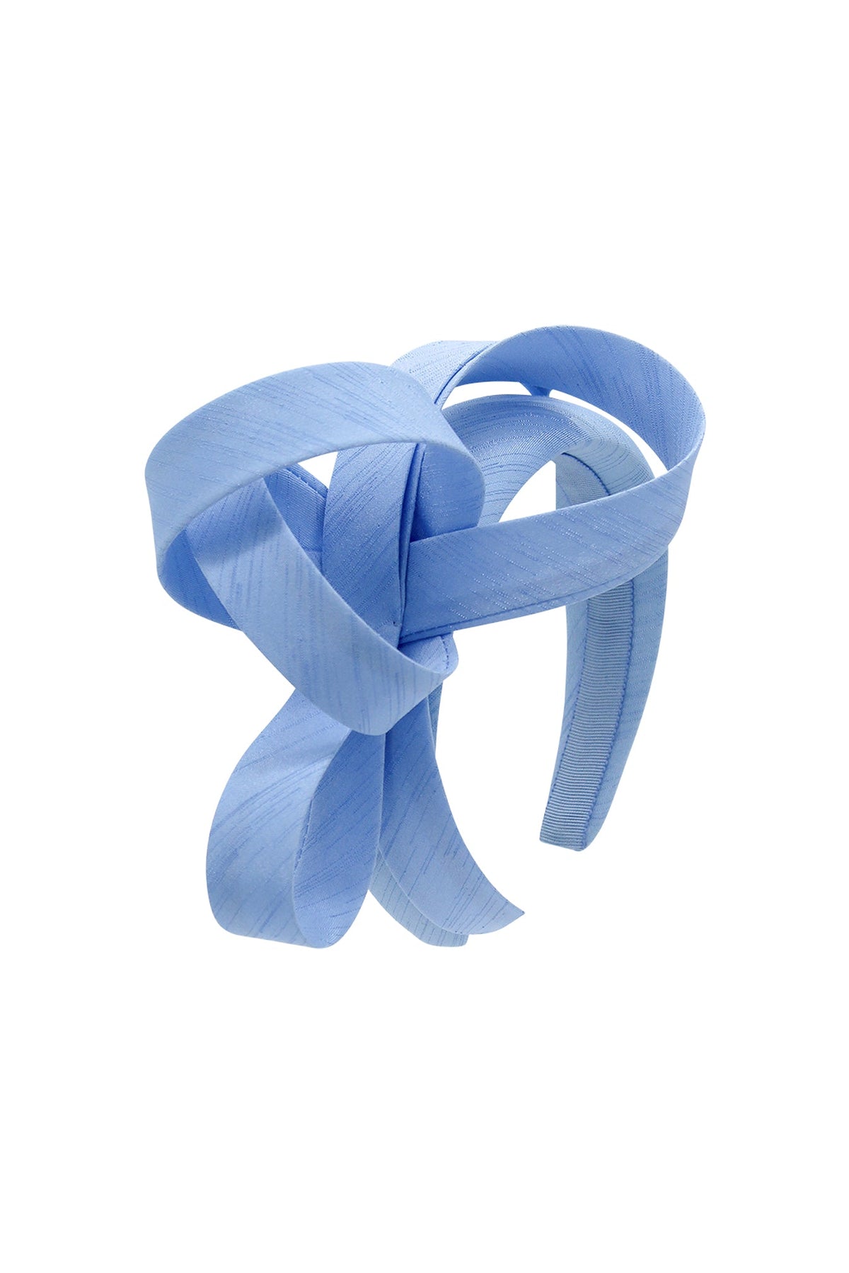 Morgan & Taylor Mel Fascinator in Light Blue in Blue