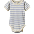Nature Baby - Ren Bodysuit - Zen Blue Sea Stripe (NBSS25)