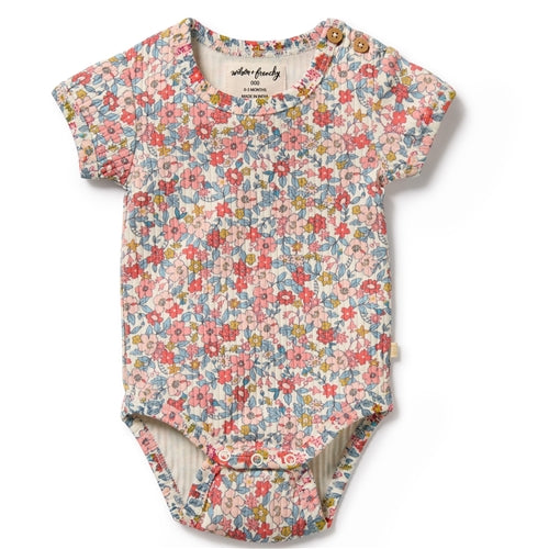 Wilson & Frenchy - Summer Bloom Organic Bodysuit (WFS25)