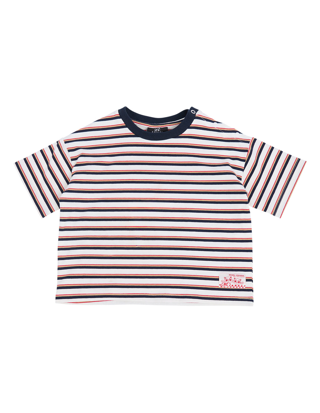 Animal Crackers Captain Tee in STRIPE