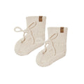 Quincy Mae - Knit Booties - Natural
