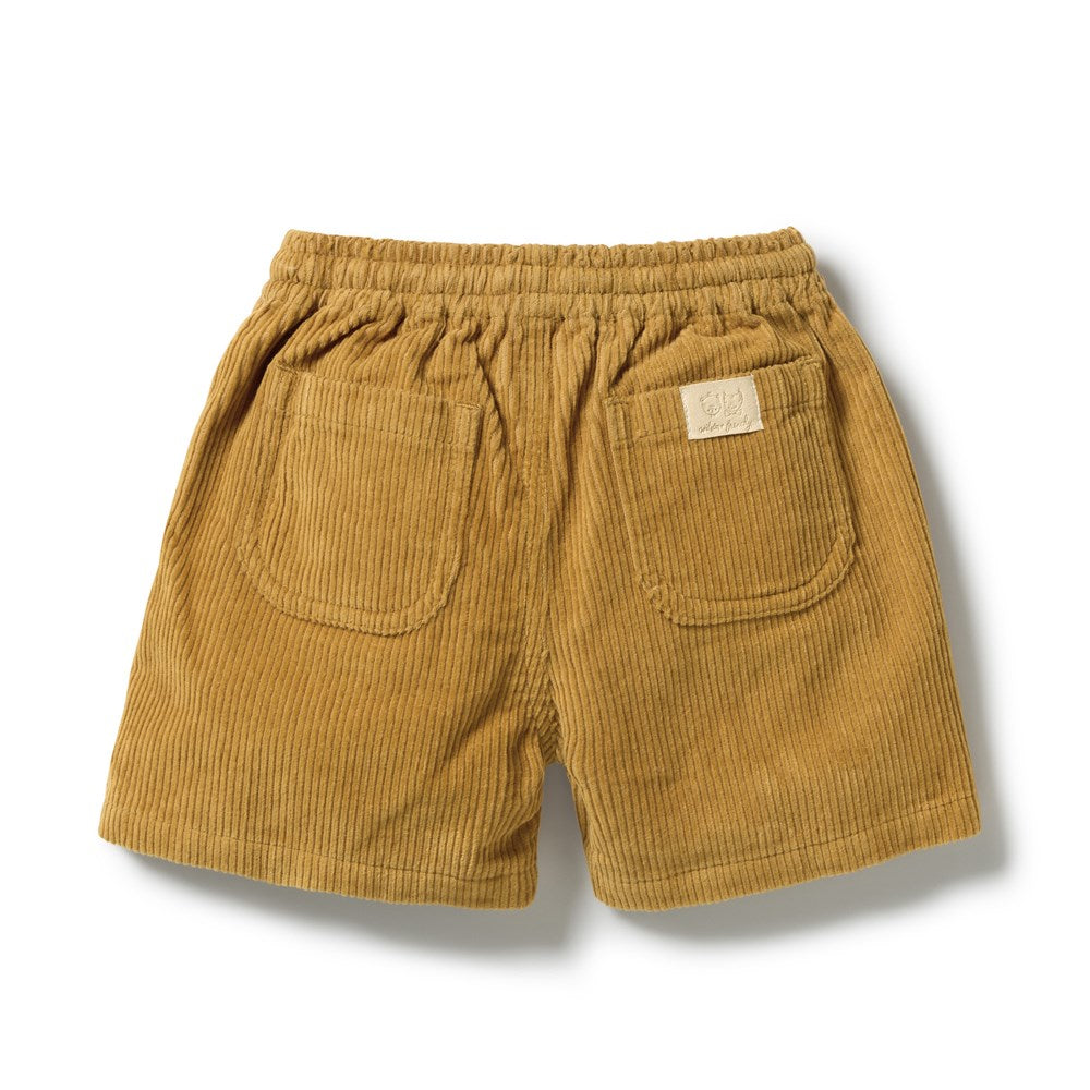 Wilson and Frenchy Amber Glow Organic Cord Short in Amber Glow