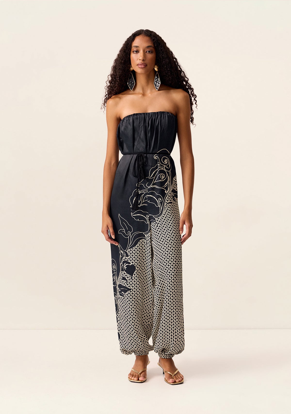 MOS The Label Lily Jumpsuit in Print