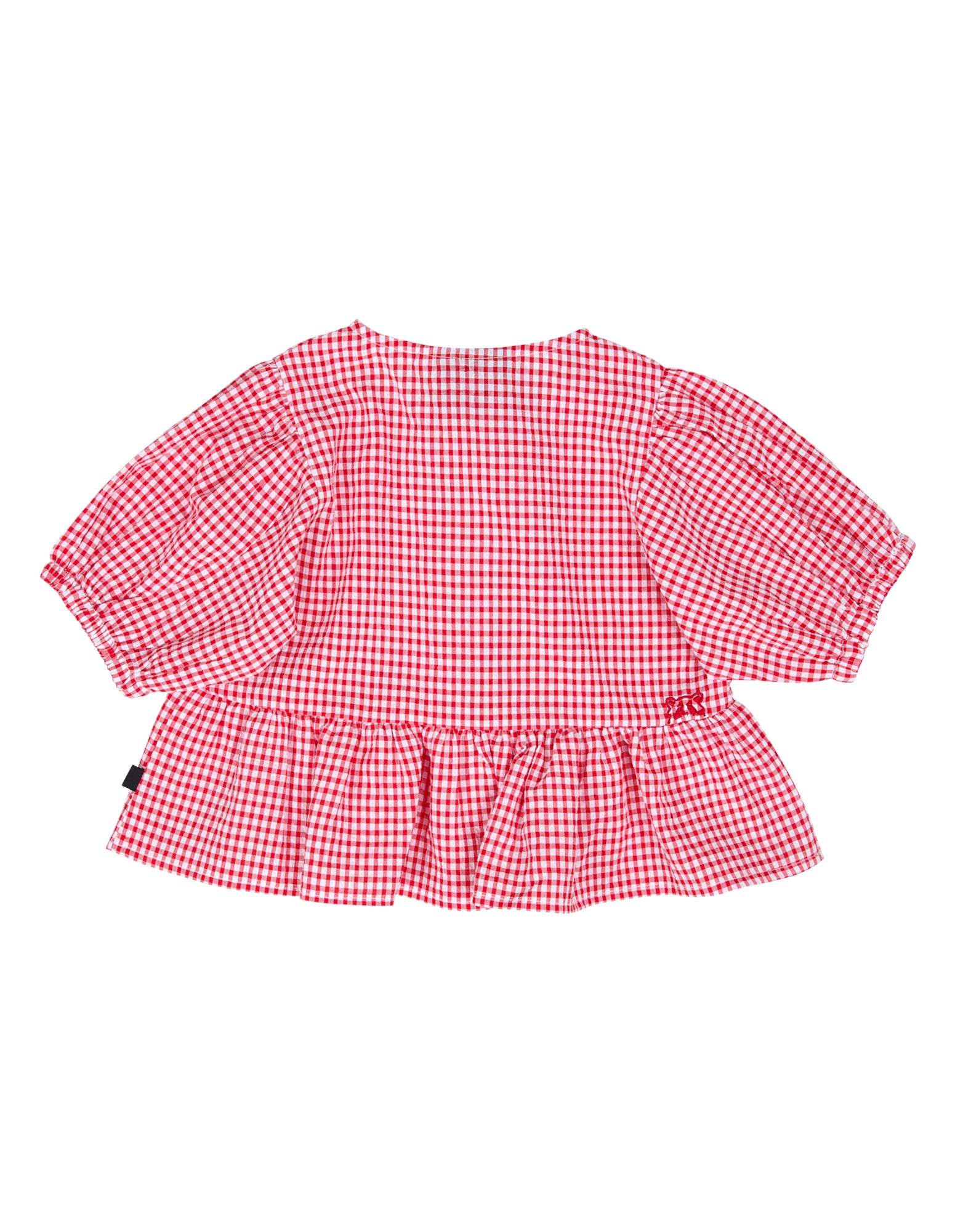 Animal Crackers Checkered Top in CHECK