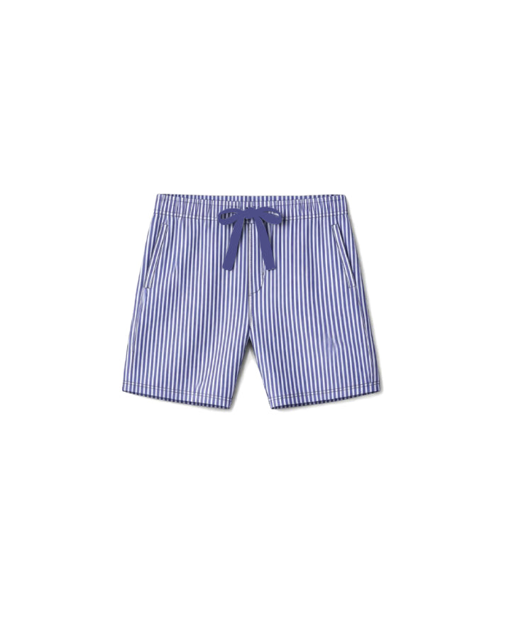 Milky Clothing Chill Stripe Fleece Short in Stripe