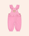 Huxbaby Classic Frill Cord Overall in STRAWBERRY