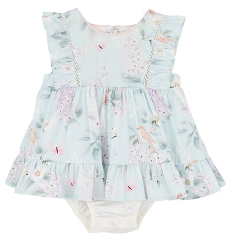 Bebe - Madelyn Print Overlay Dress