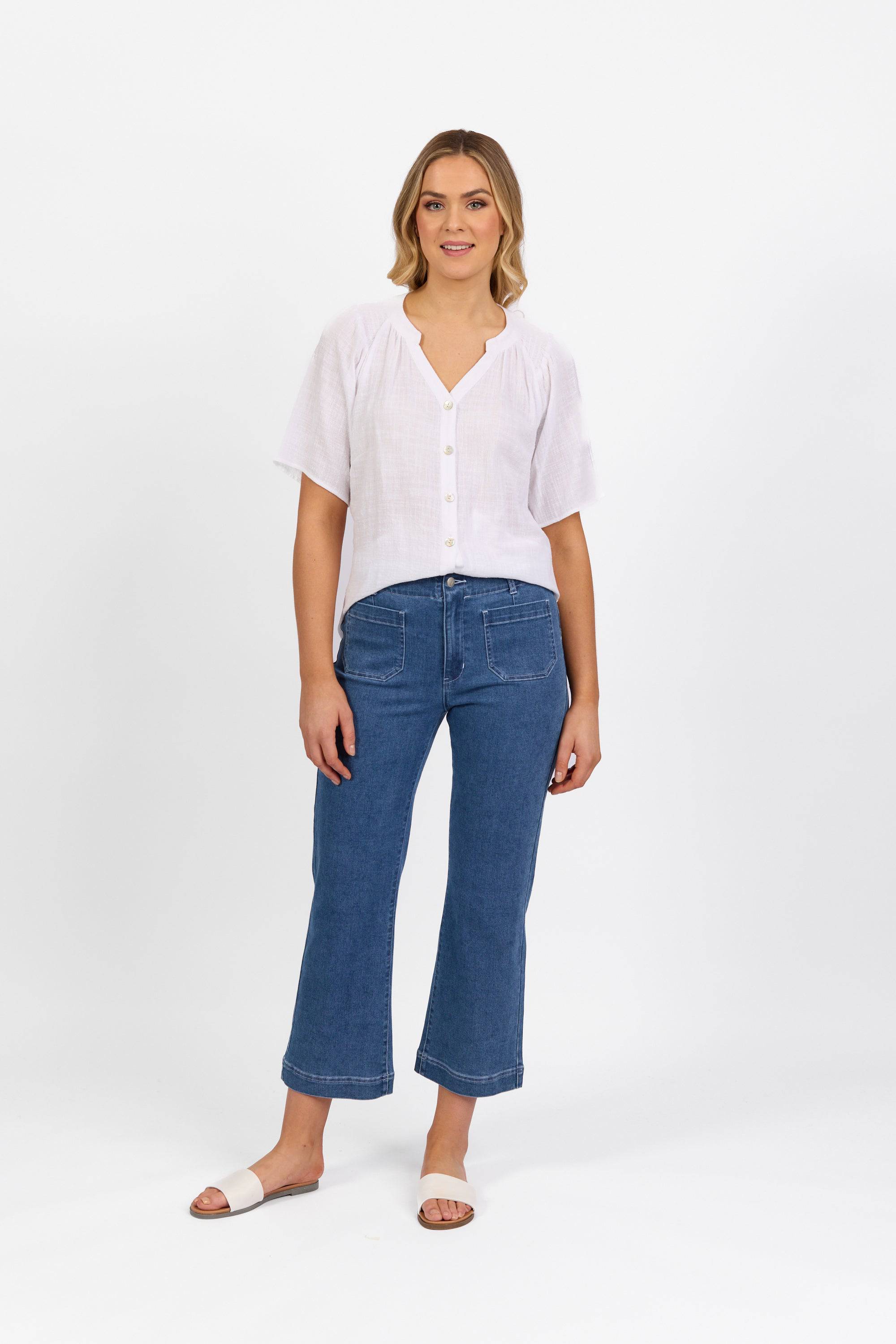 Vassalli Daily Jean - Blue Hue Denim in Blue Hue Denim