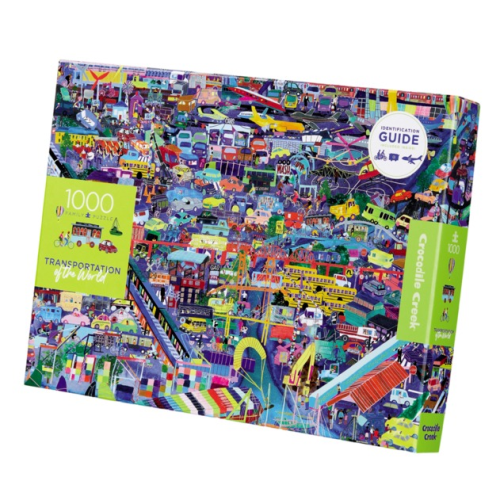 Crocodile Creek - 1000pc boxed - Transportation of the World