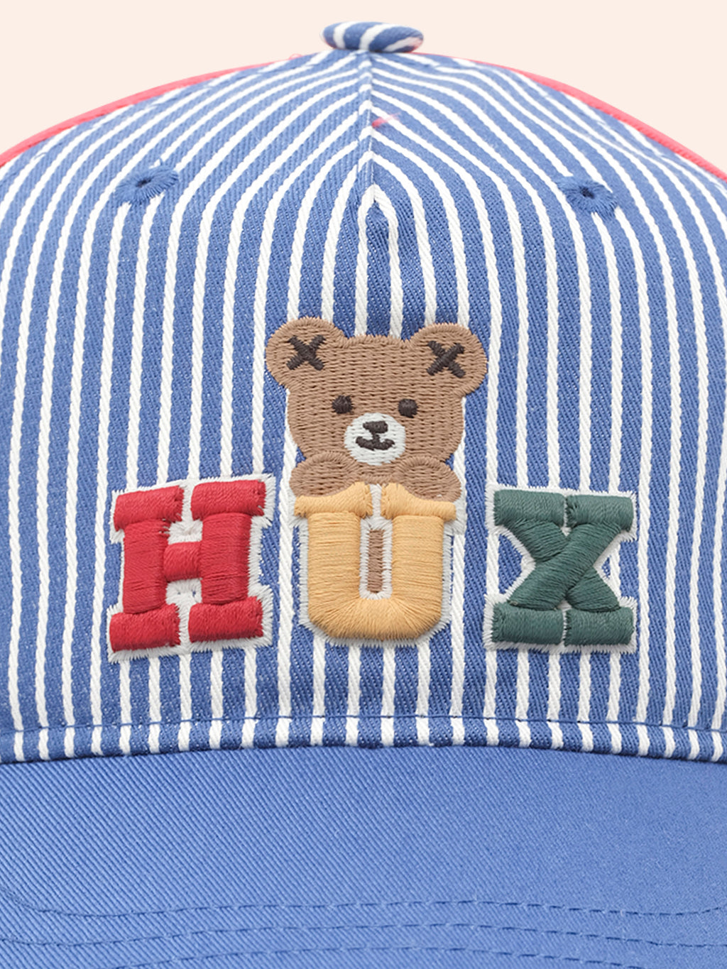 HUXBABY 3D HUX STRIPE SPLICED HAT in MULTI
