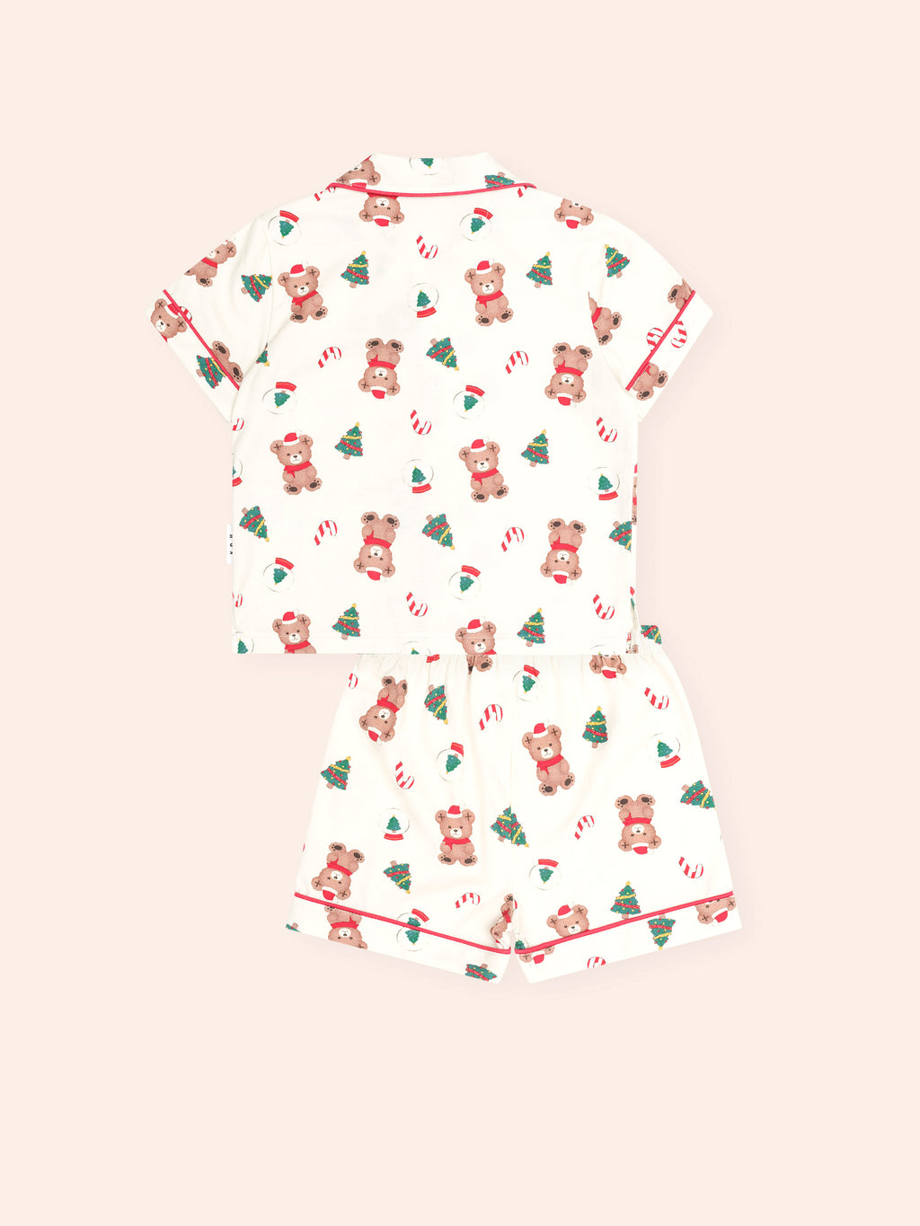 HUXBABY FESTIVE HUX PJ SET in EGGNOG