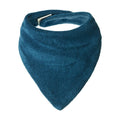 Nature Baby - Triangle Bib Terry - Teal (NBW25)