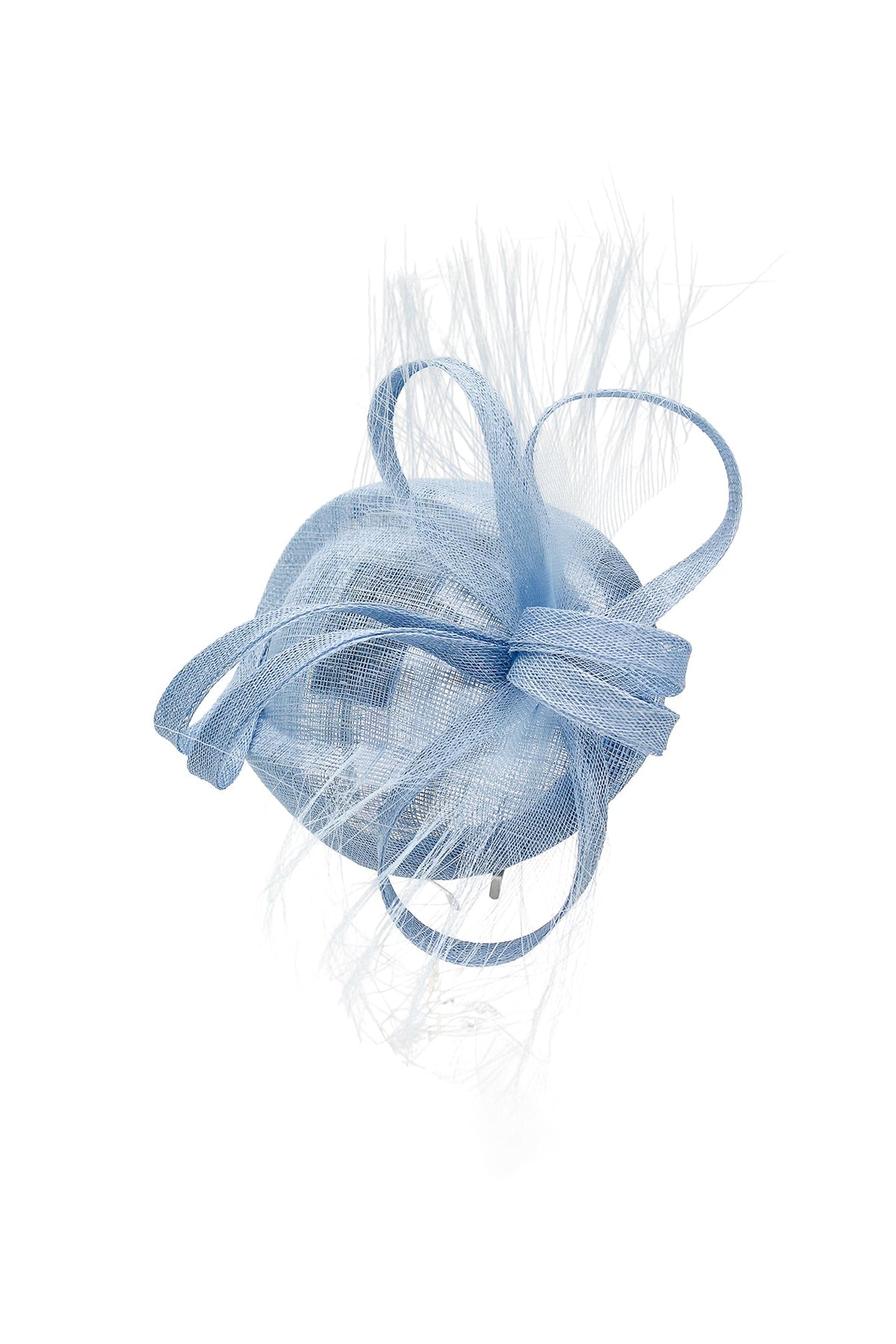 Morgan & Taylor Fallon Fascinator in Blue in Blue
