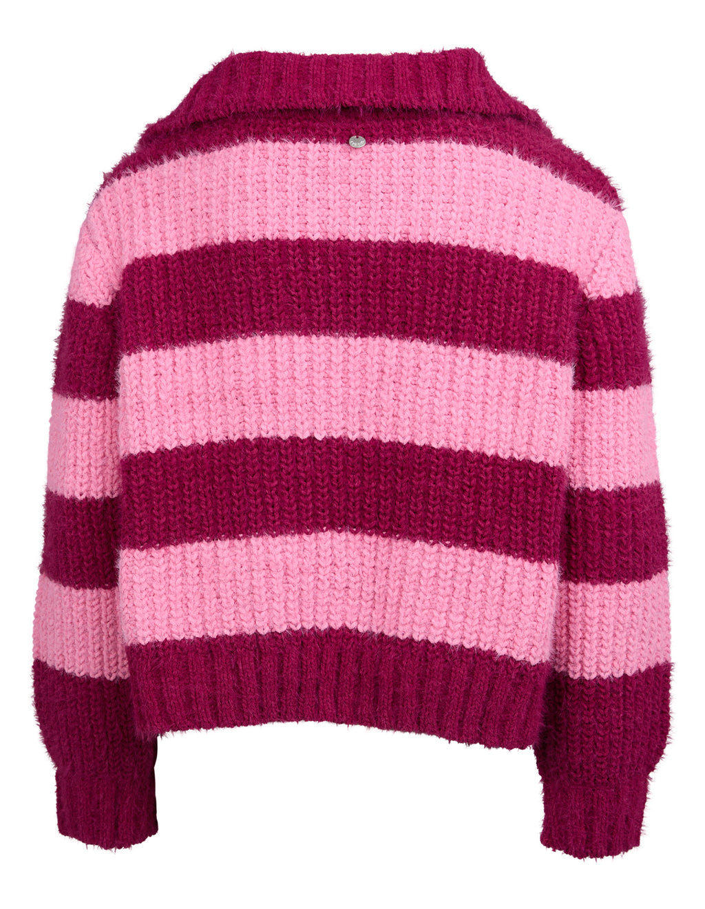 Eve Girl Daria 1/4 Zip Knit (Size 8-16) in CRANBERRY