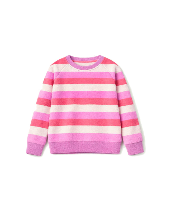 Milky Clothing Day Dream Terry Towelling Sweat in Multi Stripe