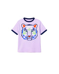 Milky Clothing Tiger Tee in Lilac