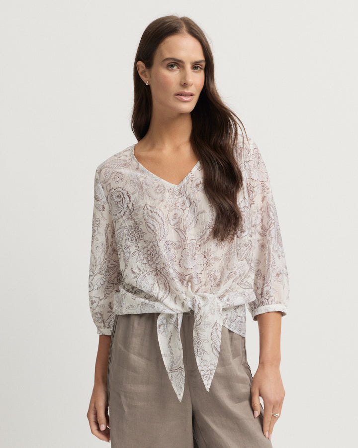 Yarra Trail Delicacy Blouse in DELICACY PRINT