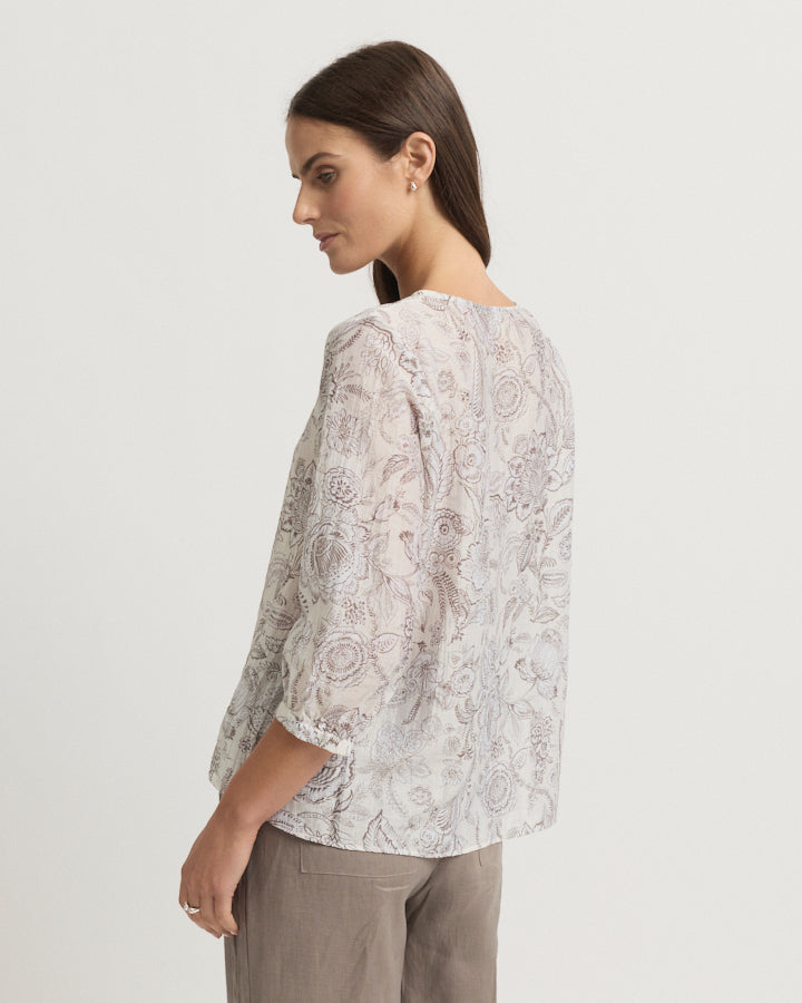 Yarra Trail Delicacy Blouse in DELICACY PRINT