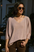 Carolina Dawn Knitted Top Blush in Default Title