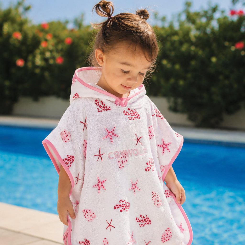 Crywolf BABY HOODED TOWEL Little Shell in Single