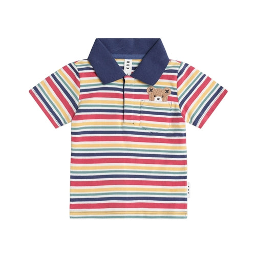 HUX - Polo Tee Vintage Stripe (Jetsetter)