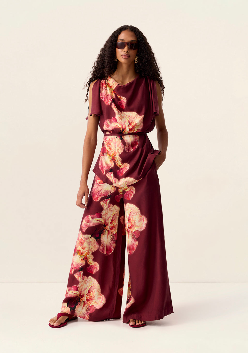 MOS The Label Iris Top in Print