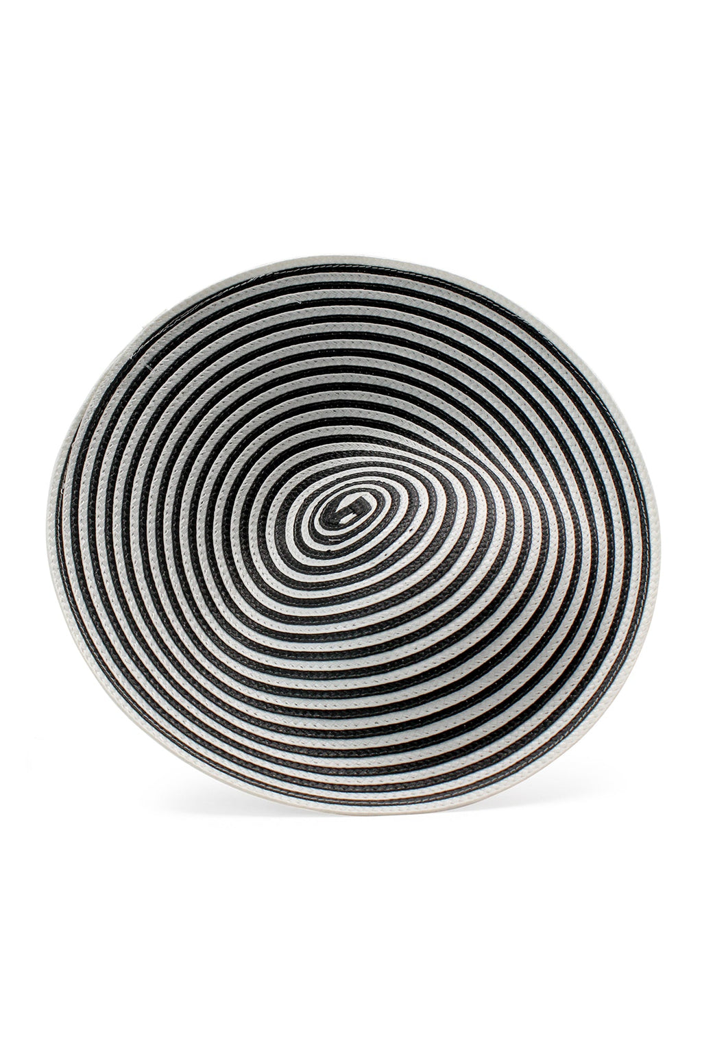 Morgan & Taylor Erika Fascinator in Black and White in black