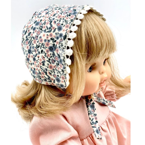 Paola Reina - Dolls Clothing - Milly Floral Bonnet