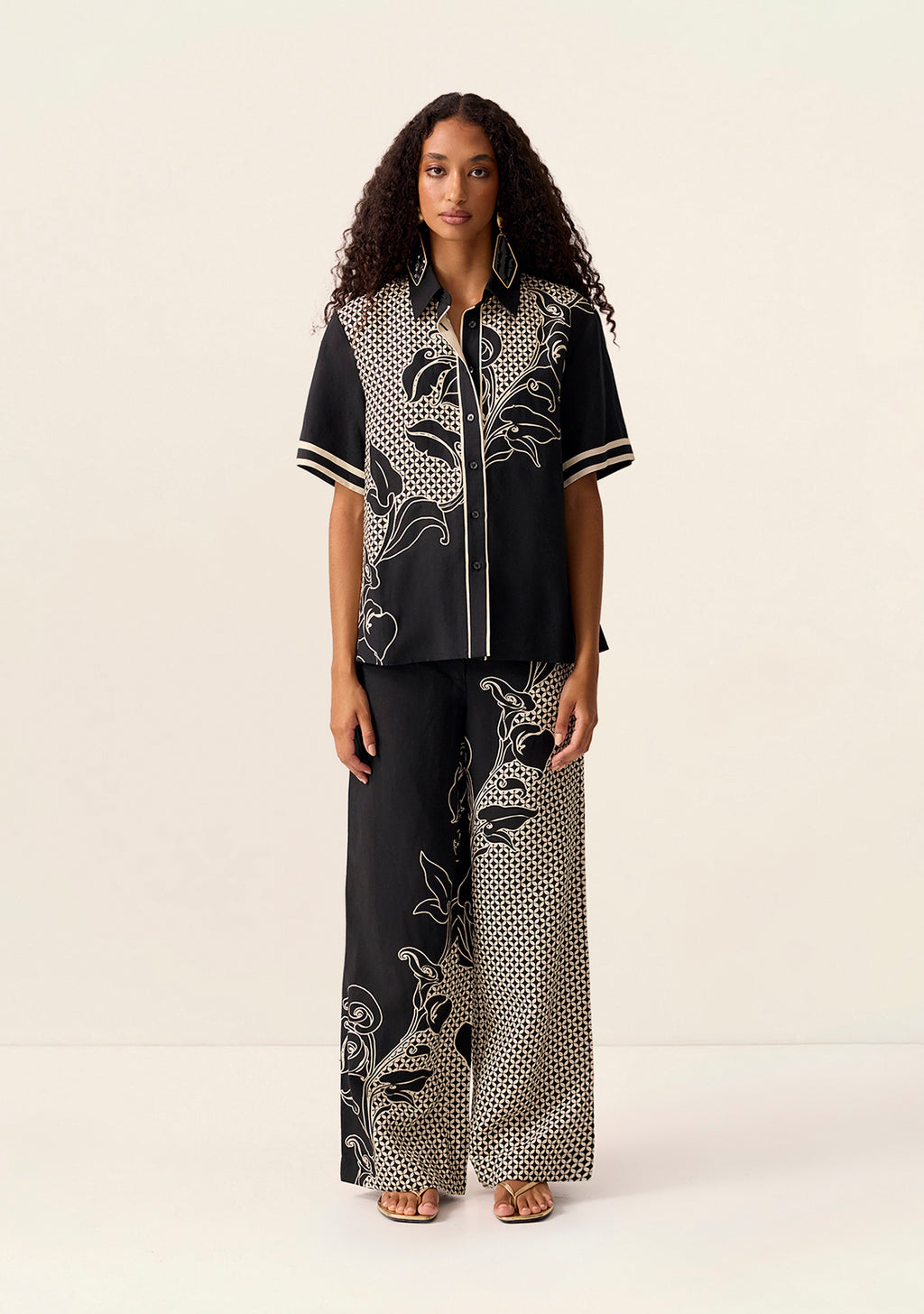 MOS The Label Lily Shirt in Print