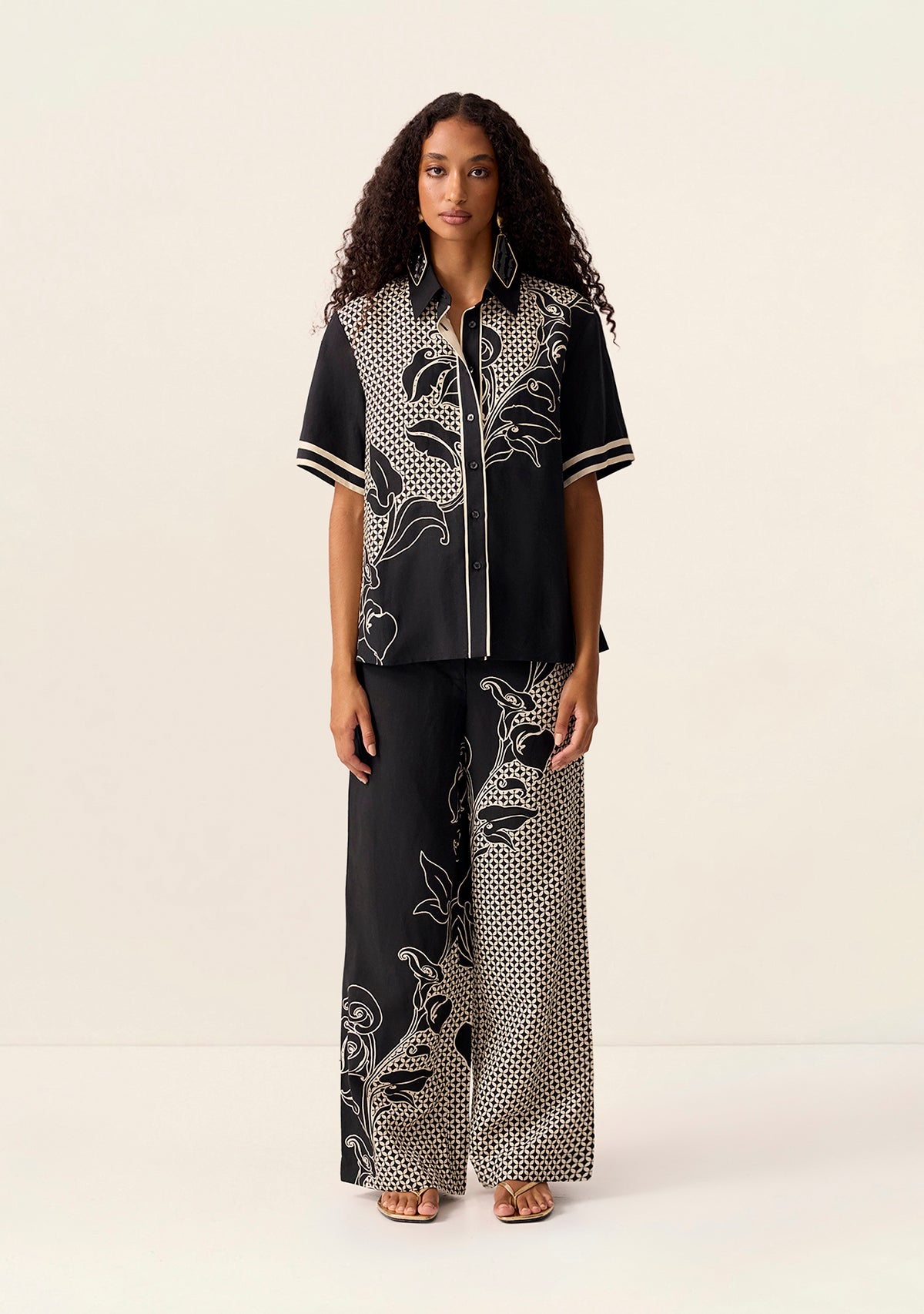 MOS The Label Lily Shirt in Print