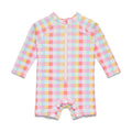 Crywolf BABY RASH SUIT Pop Gingham in Single