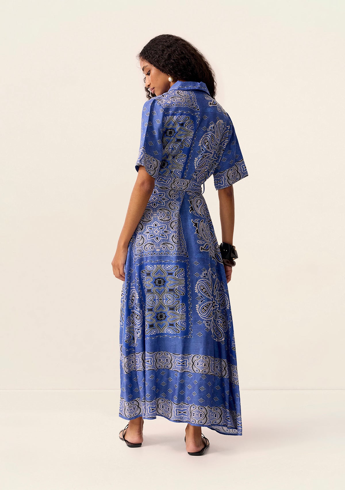 MOS The Label Zadie Shirt Dress in Print