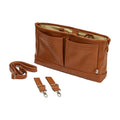 OiOi - Signature Pram Caddy - Tan Faux Leather