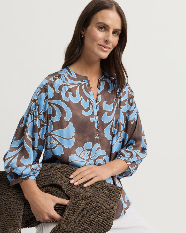 Yarra Trail Elegance Blouse in ELEGANCE PRINT