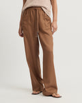Yarra Trail Entwine Pant in CLAY