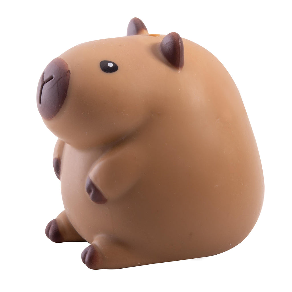 Discovery Zone Squishy Capybara Cdu 12pcs Brown in Single