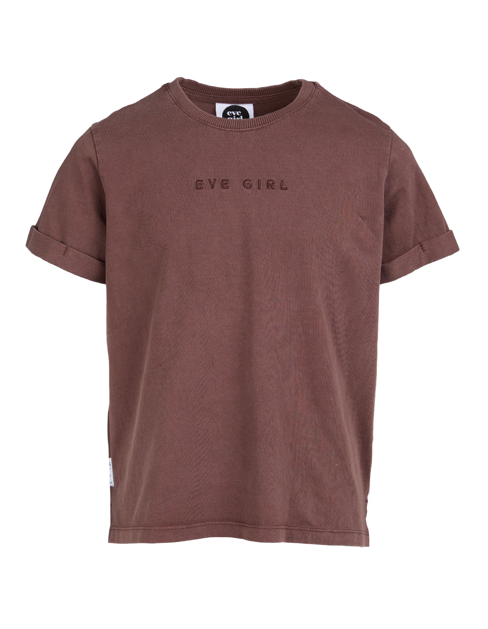 Eve Girl Eve Girl Washed Tee (Size 8-16) in BROWN