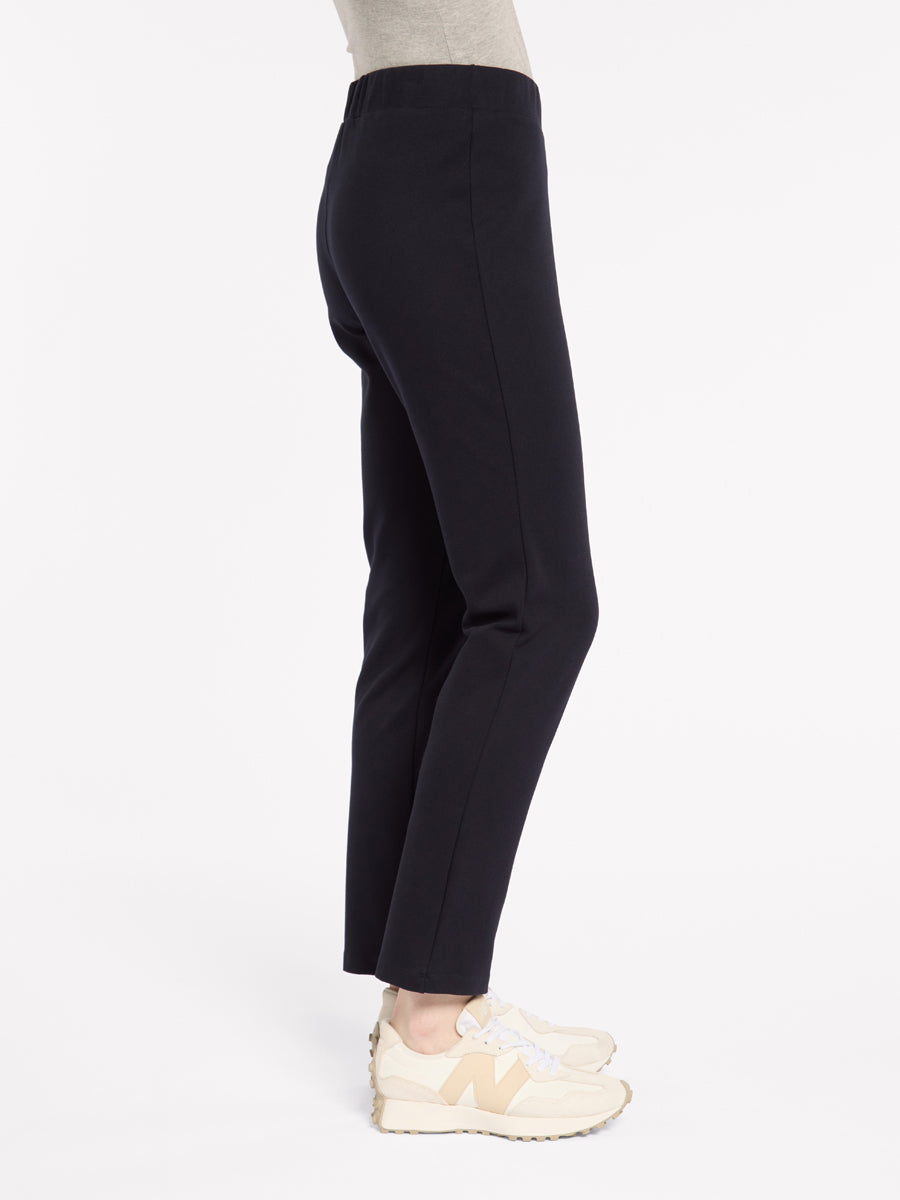 Yarra Trail F/L Pull On Ponte Pant in NAVY