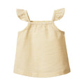 Nature Baby - Petal Top - Golden Stripe (NBSS25)