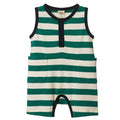 Nature Baby - Camper Suit - Peppermint/Navy Stripe (NBSS25)