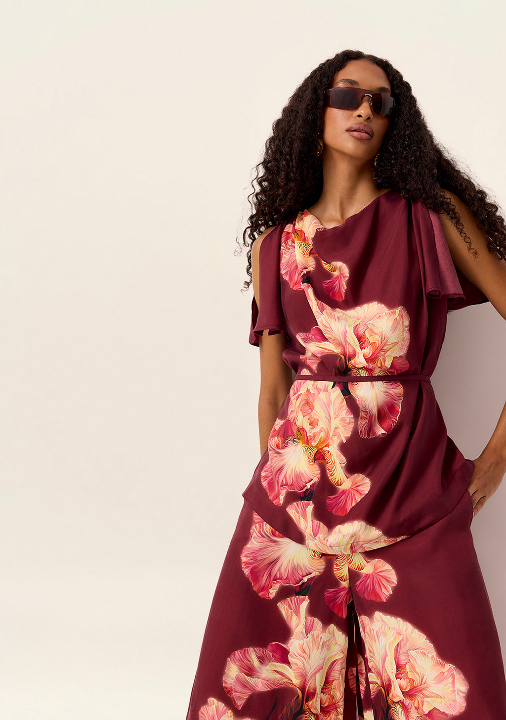 MOS The Label Iris Top in Print